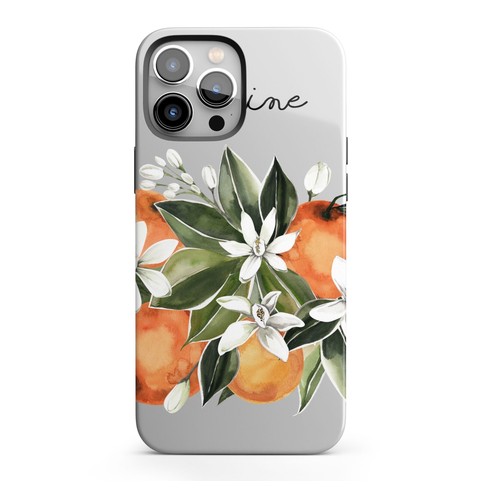 Personalised Bouquet of Oranges iPhone 13 Pro Max Full Wrap 3D Tough Case