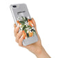 Personalised Bouquet of Oranges iPhone 7 Plus Bumper Case on Silver iPhone Alternative Image