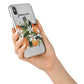 Personalised Bouquet of Oranges iPhone X Bumper Case on Silver iPhone Alternative Image 2