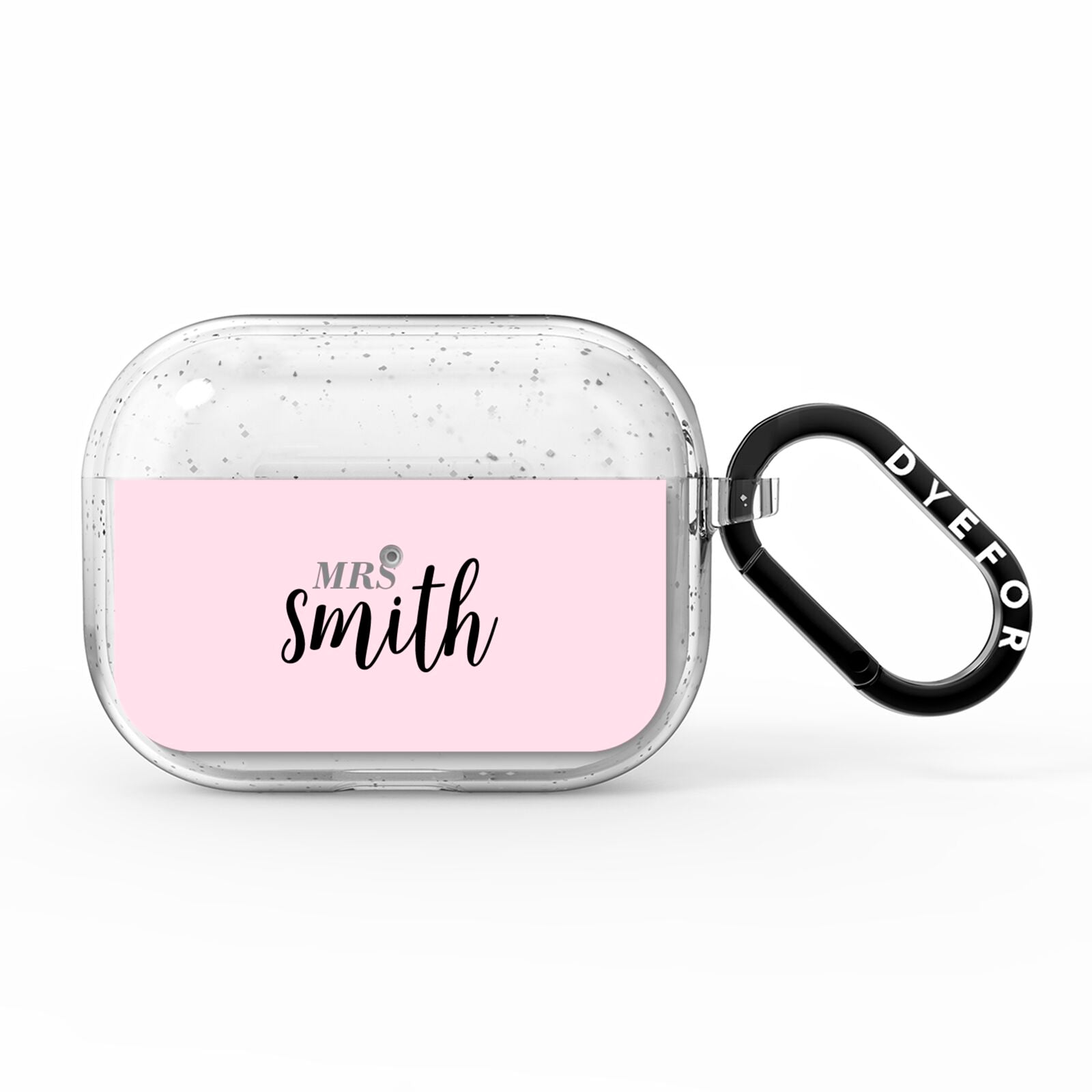 Personalised Bridal AirPods Pro Glitter Case
