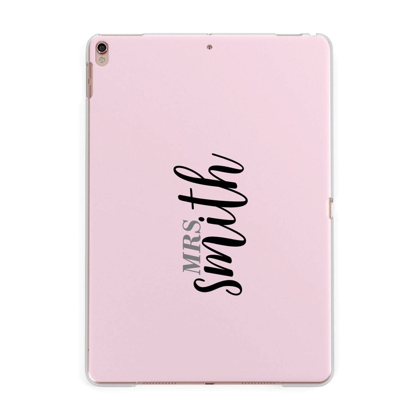 Personalised Bridal Apple iPad Rose Gold Case