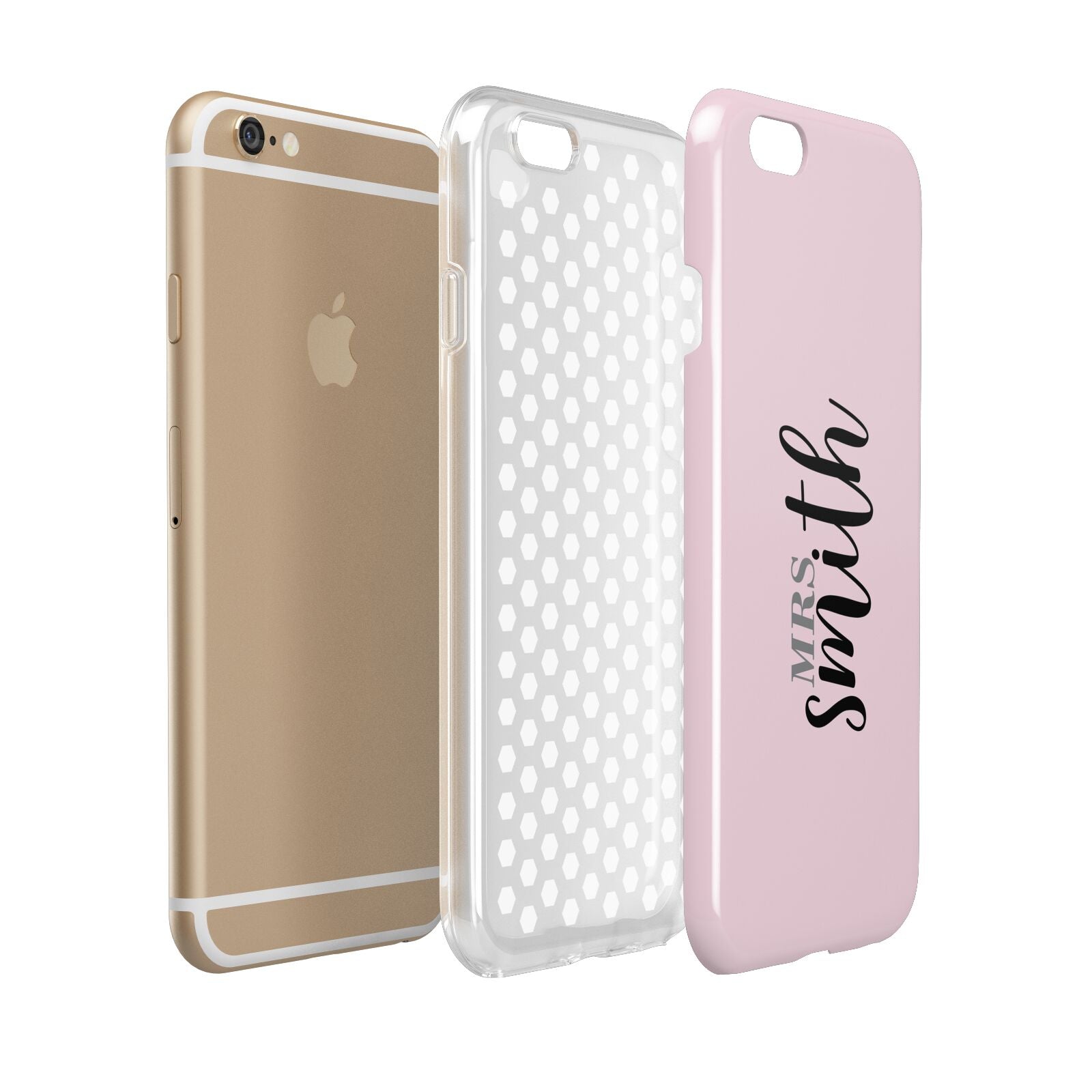 Personalised Bridal Apple iPhone 6 3D Tough Case Expanded view