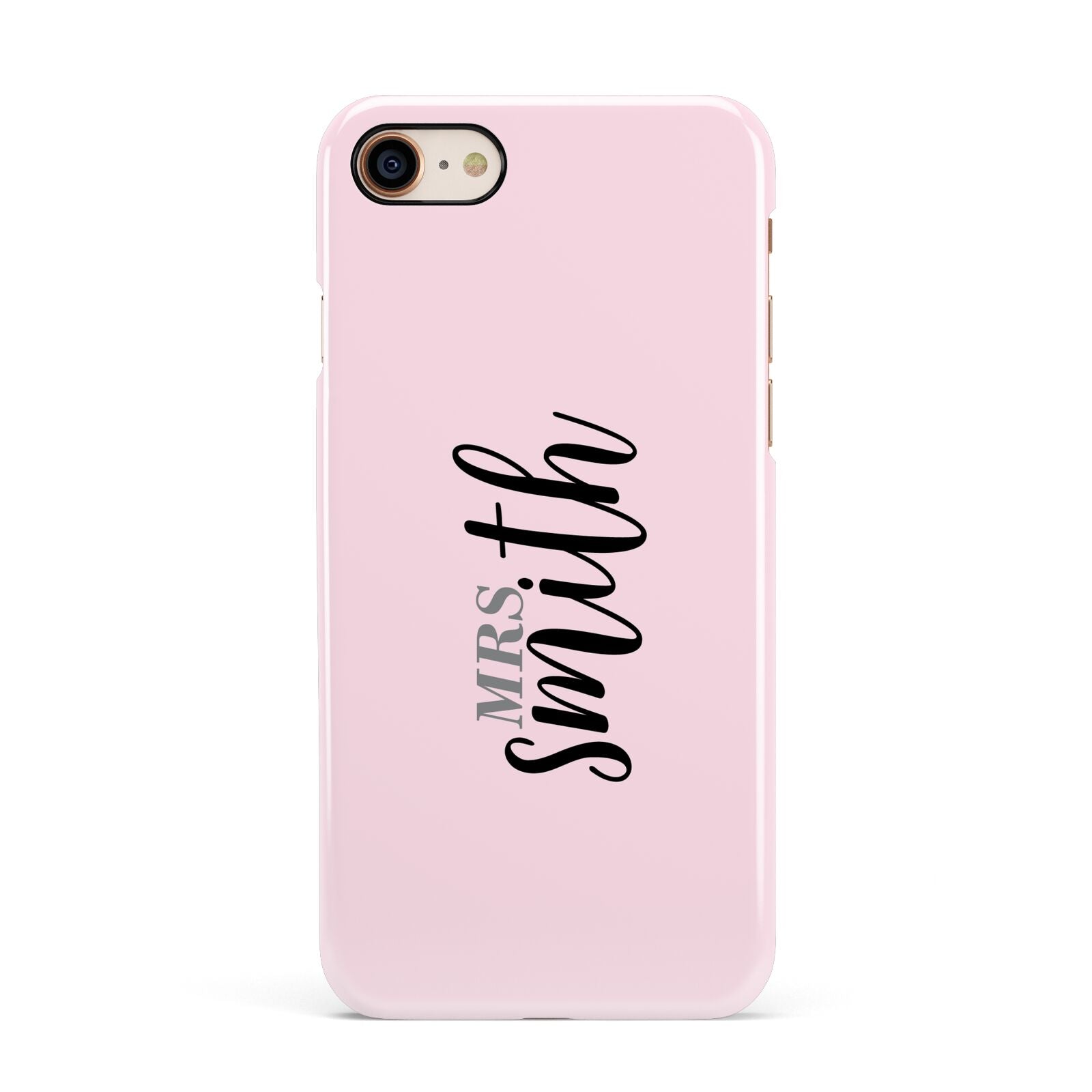 Personalised Bridal Apple iPhone 7 8 3D Snap Case
