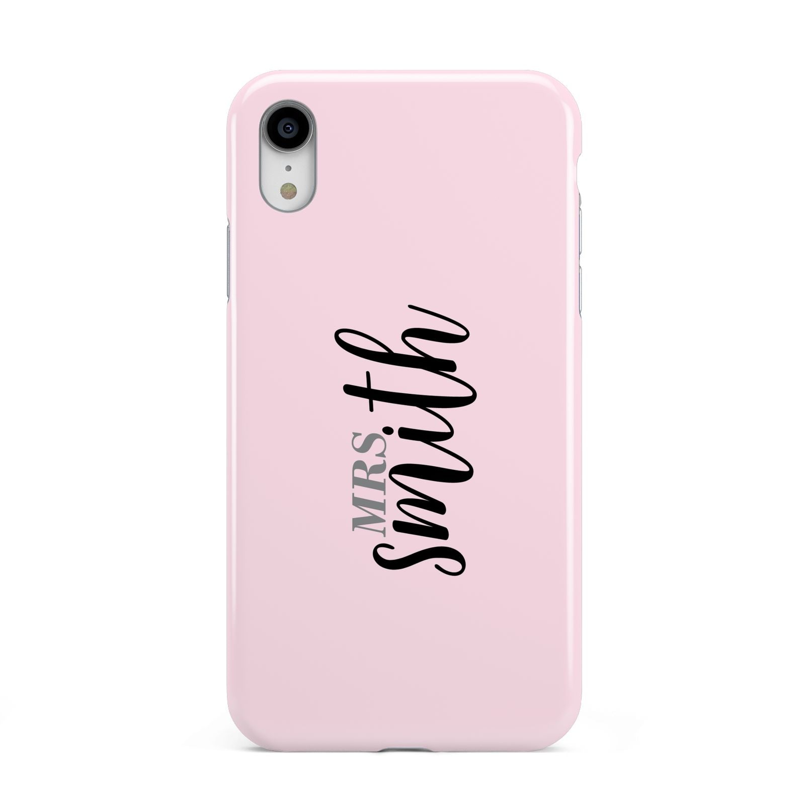 Personalised Bridal Apple iPhone XR White 3D Tough Case