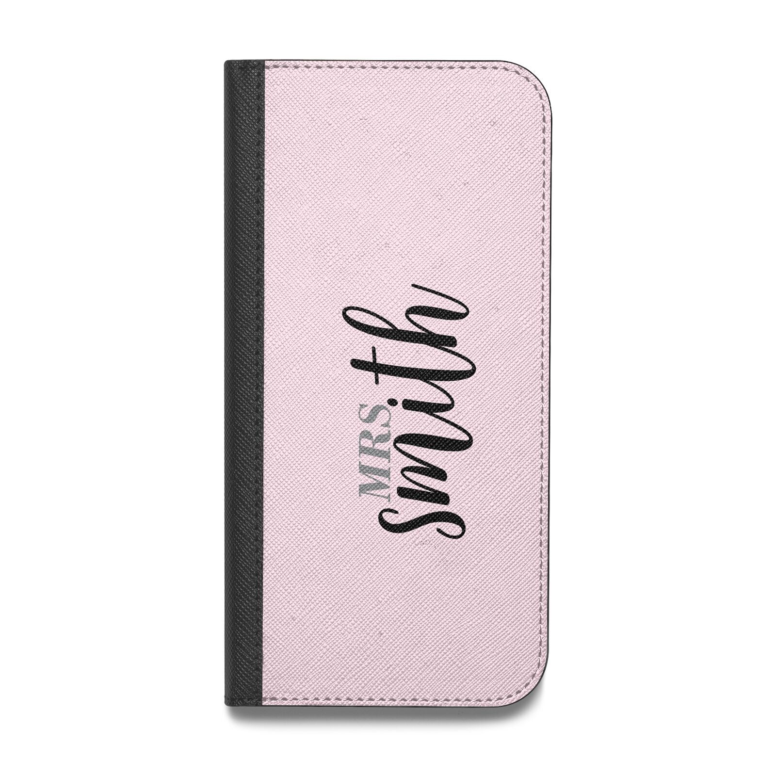 Personalised Bridal Vegan Leather Flip Samsung Case