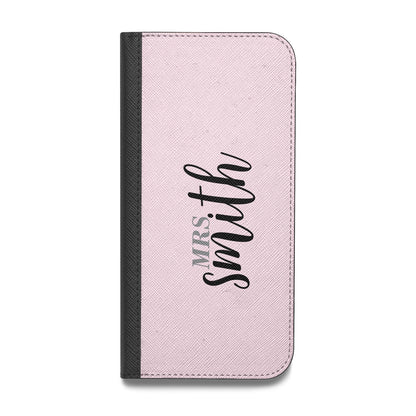 Personalised Bridal Vegan Leather Flip Samsung Case