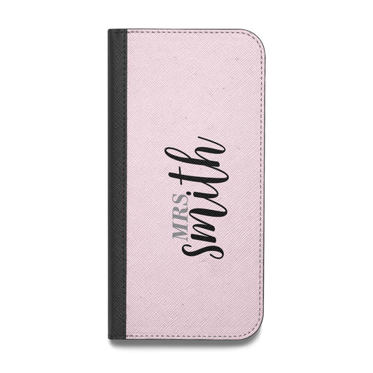 Personalised Bridal Vegan Leather Flip Samsung Case