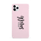 Personalised Bridal iPhone 11 Pro Max 3D Snap Case