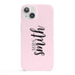 Personalised Bridal iPhone 13 Full Wrap 3D Snap Case
