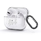 Personalised Bride AirPods Glitter Case 3rd Gen Side Image