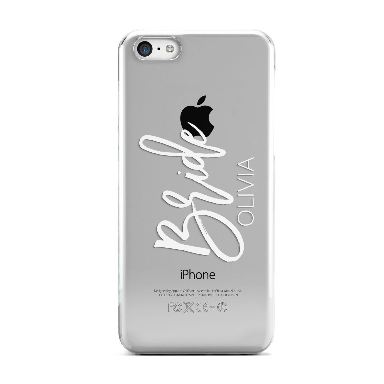 Personalised Bride Apple iPhone 5c Case