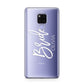 Personalised Bride Huawei Mate 20X Phone Case