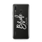 Personalised Bride Huawei Nova 3 Phone Case