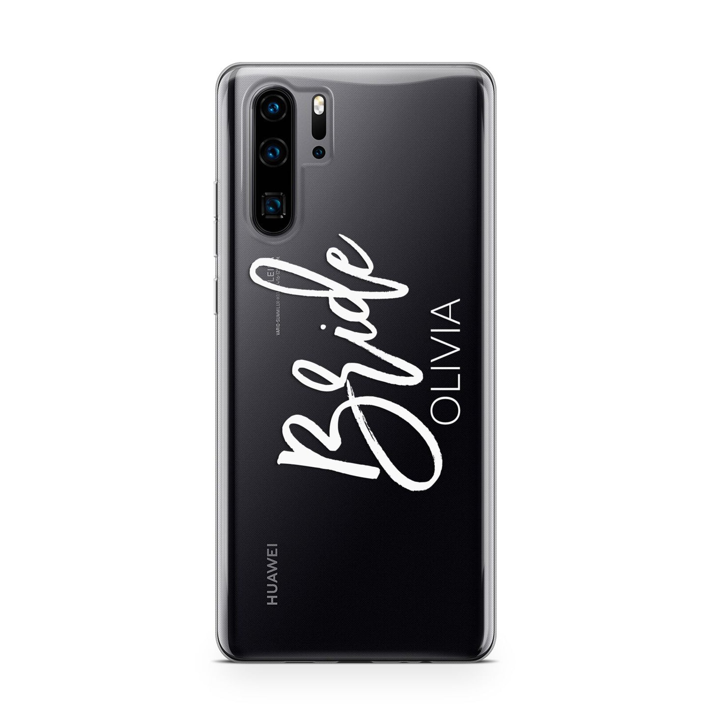 Personalised Bride Huawei P30 Pro Phone Case