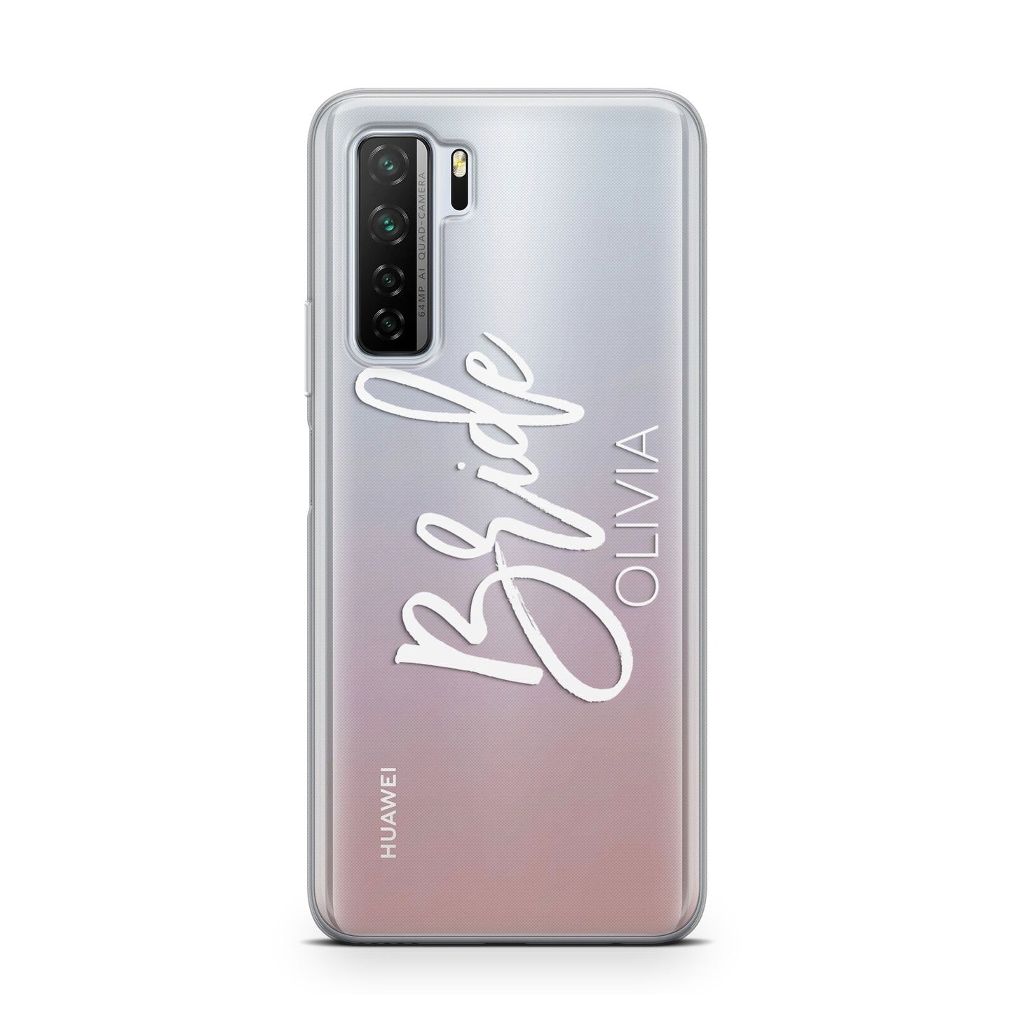 Personalised Bride Huawei P40 Lite 5G Phone Case