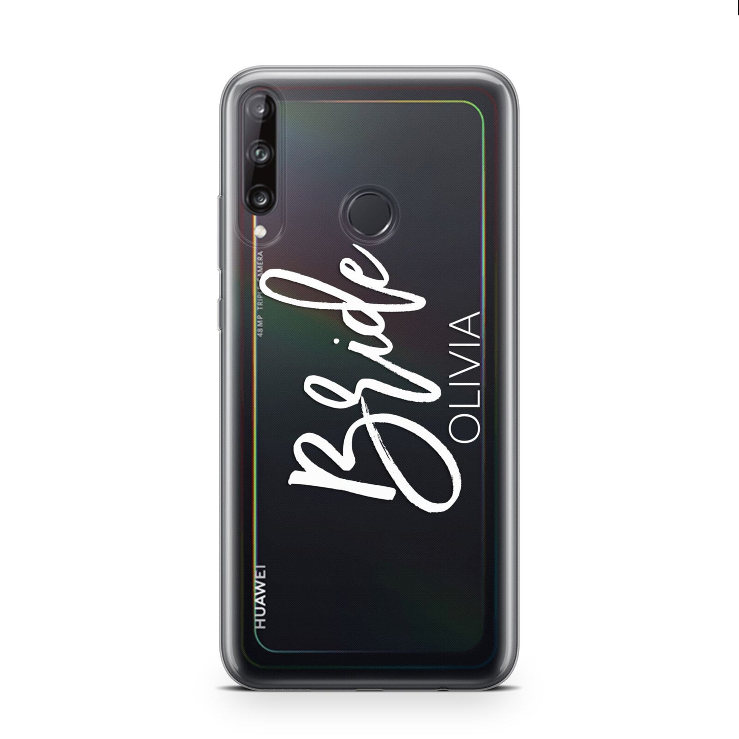 Personalised Bride Huawei P40 Lite E Phone Case