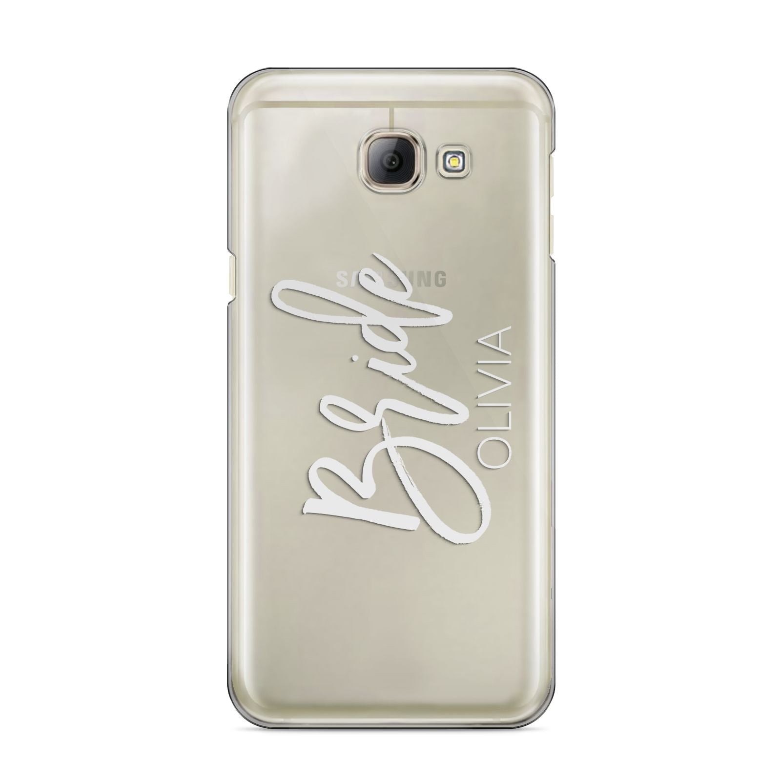 Personalised Bride Samsung Galaxy A8 2016 Case