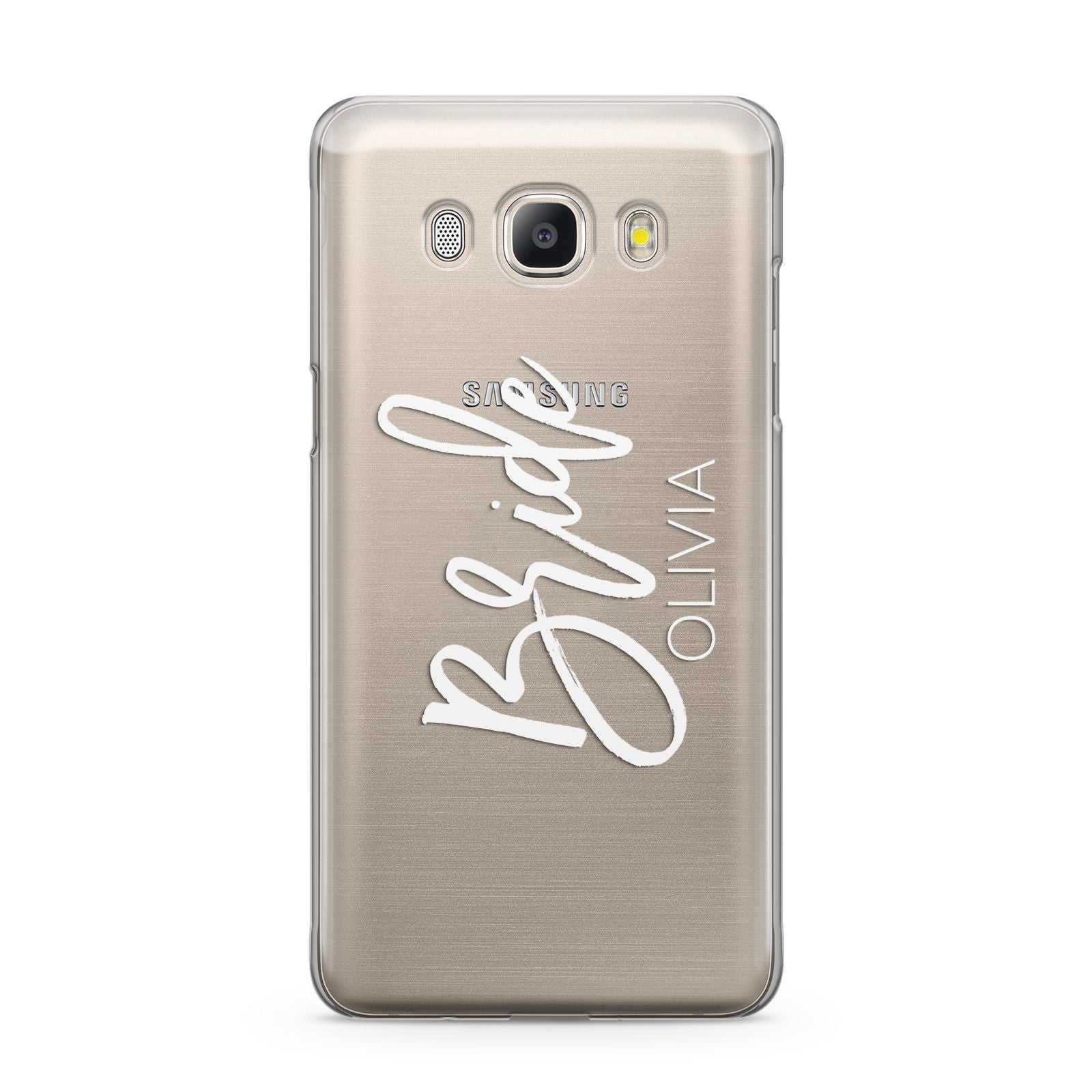 Personalised Bride Samsung Galaxy J5 2016 Case