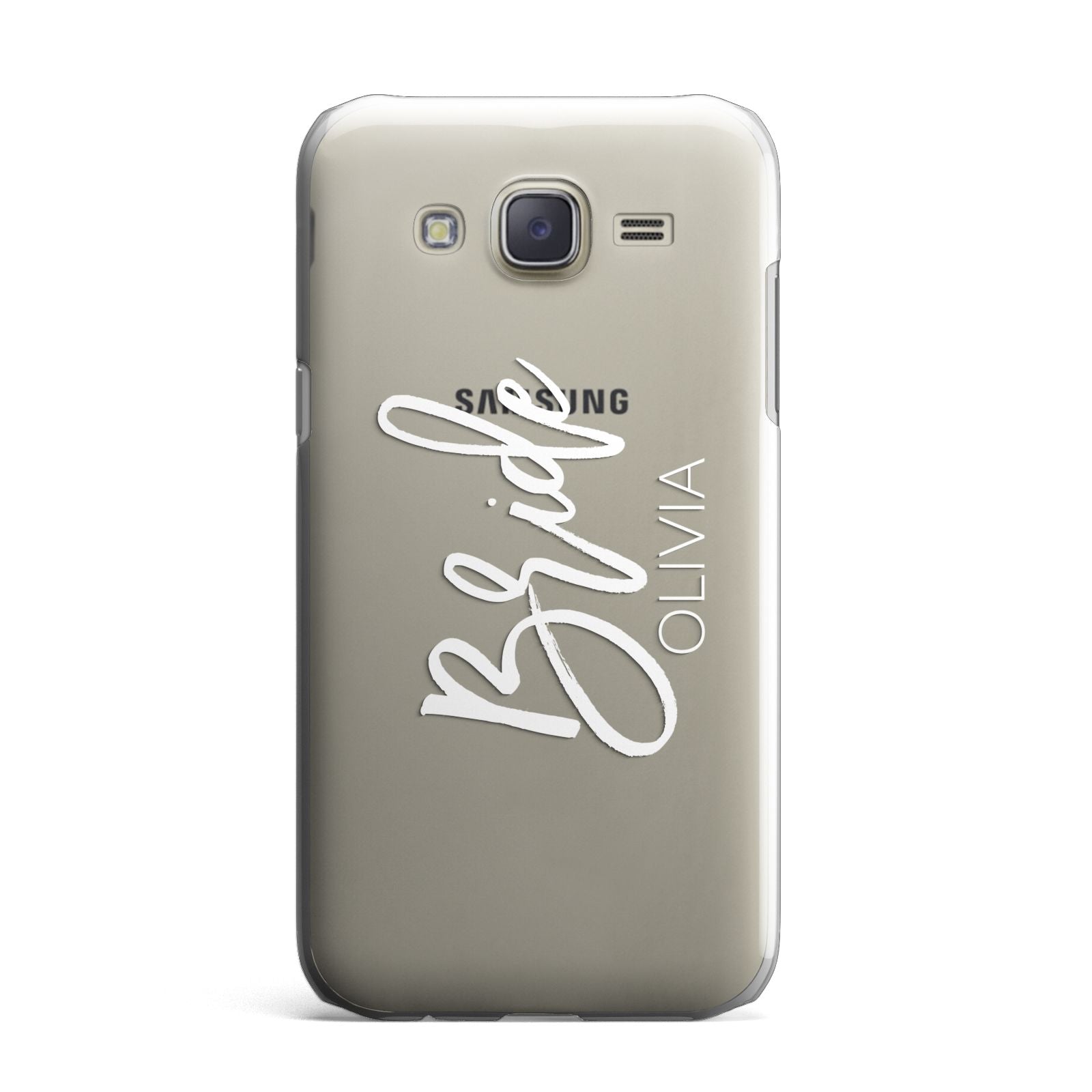 Personalised Bride Samsung Galaxy J7 Case