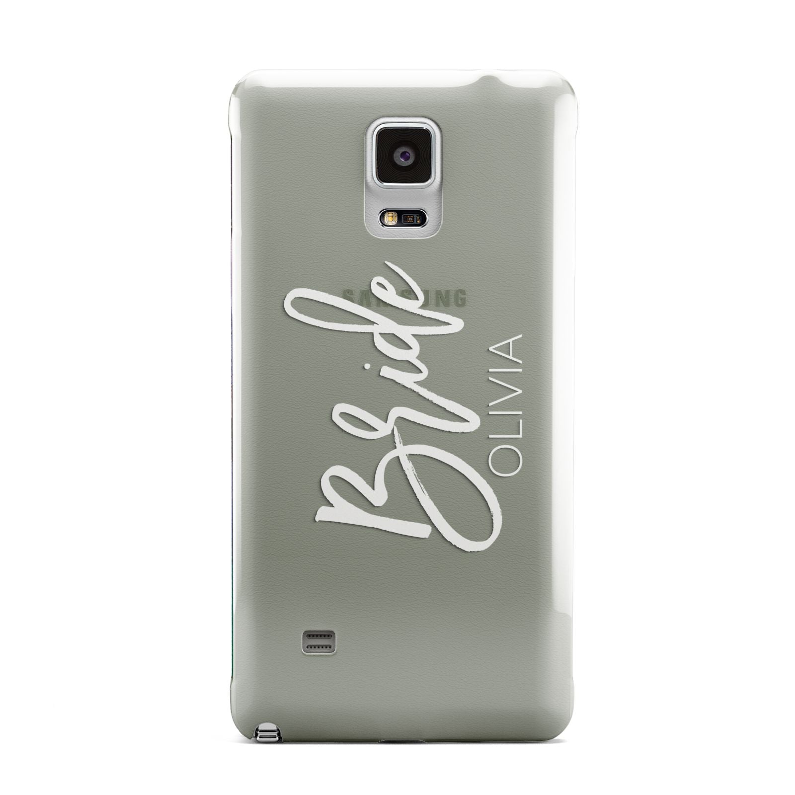 Personalised Bride Samsung Galaxy Note 4 Case