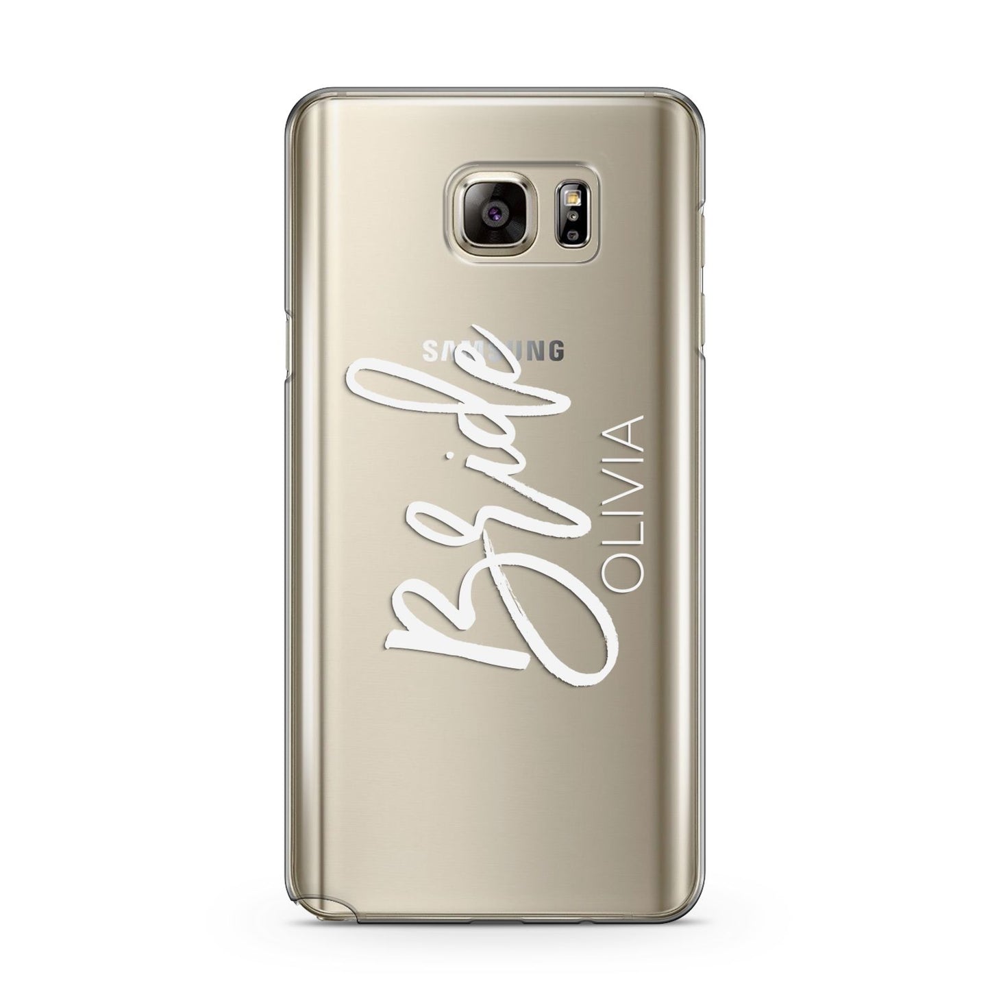 Personalised Bride Samsung Galaxy Note 5 Case