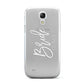 Personalised Bride Samsung Galaxy S4 Mini Case