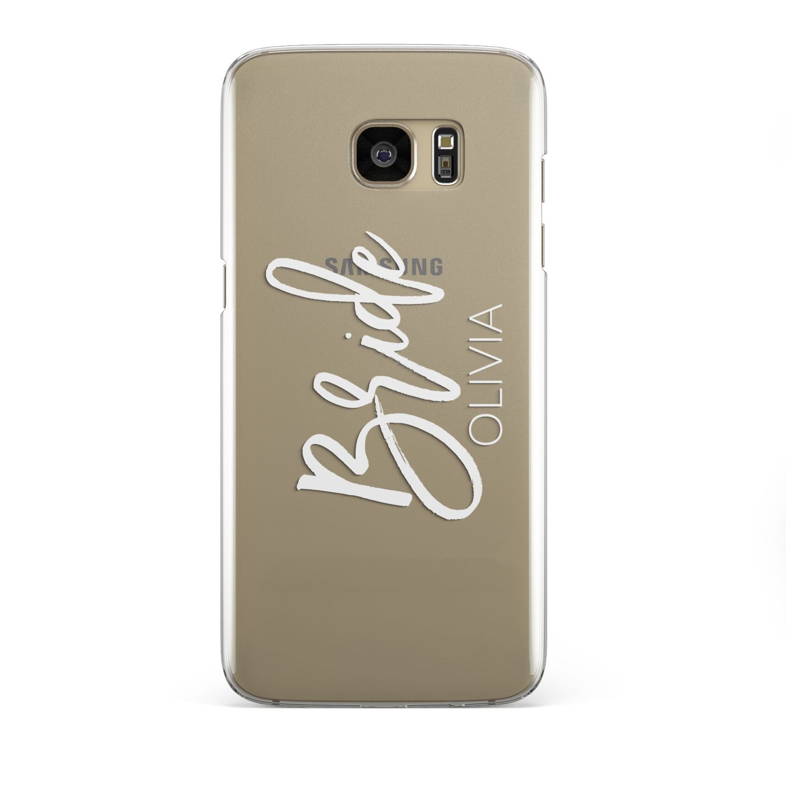 Personalised Bride Samsung Galaxy S7 Edge Case