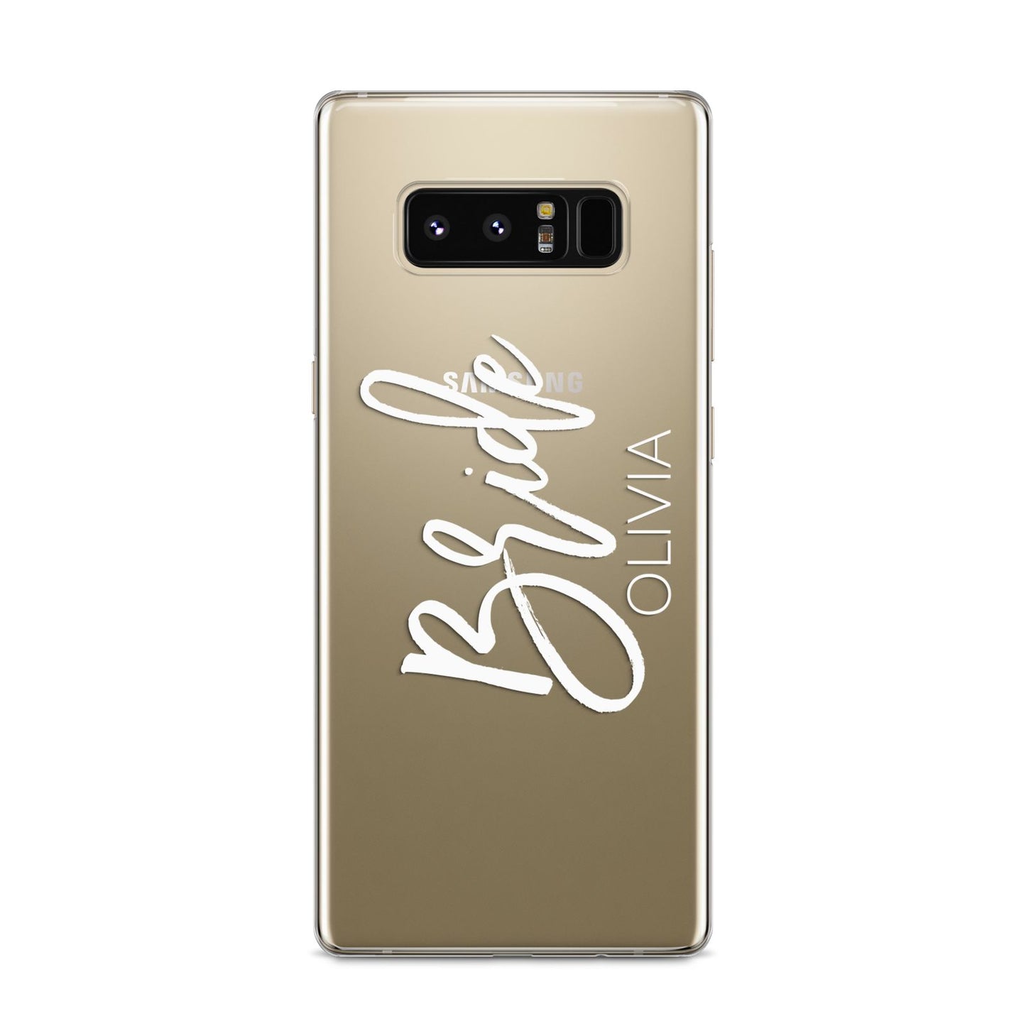 Personalised Bride Samsung Galaxy S8 Case