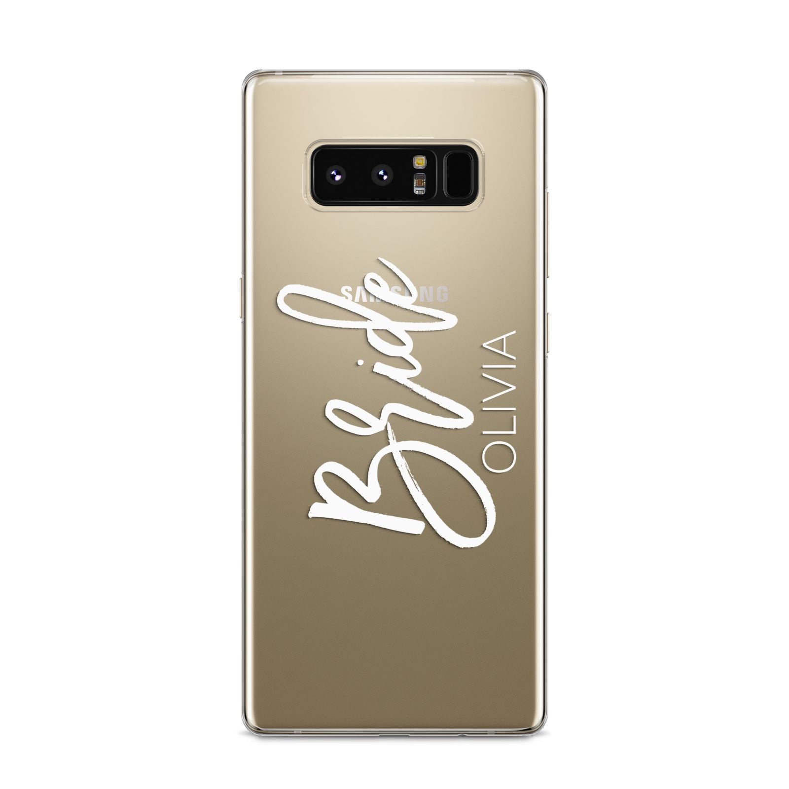 Personalised Bride Samsung Galaxy S8 Case