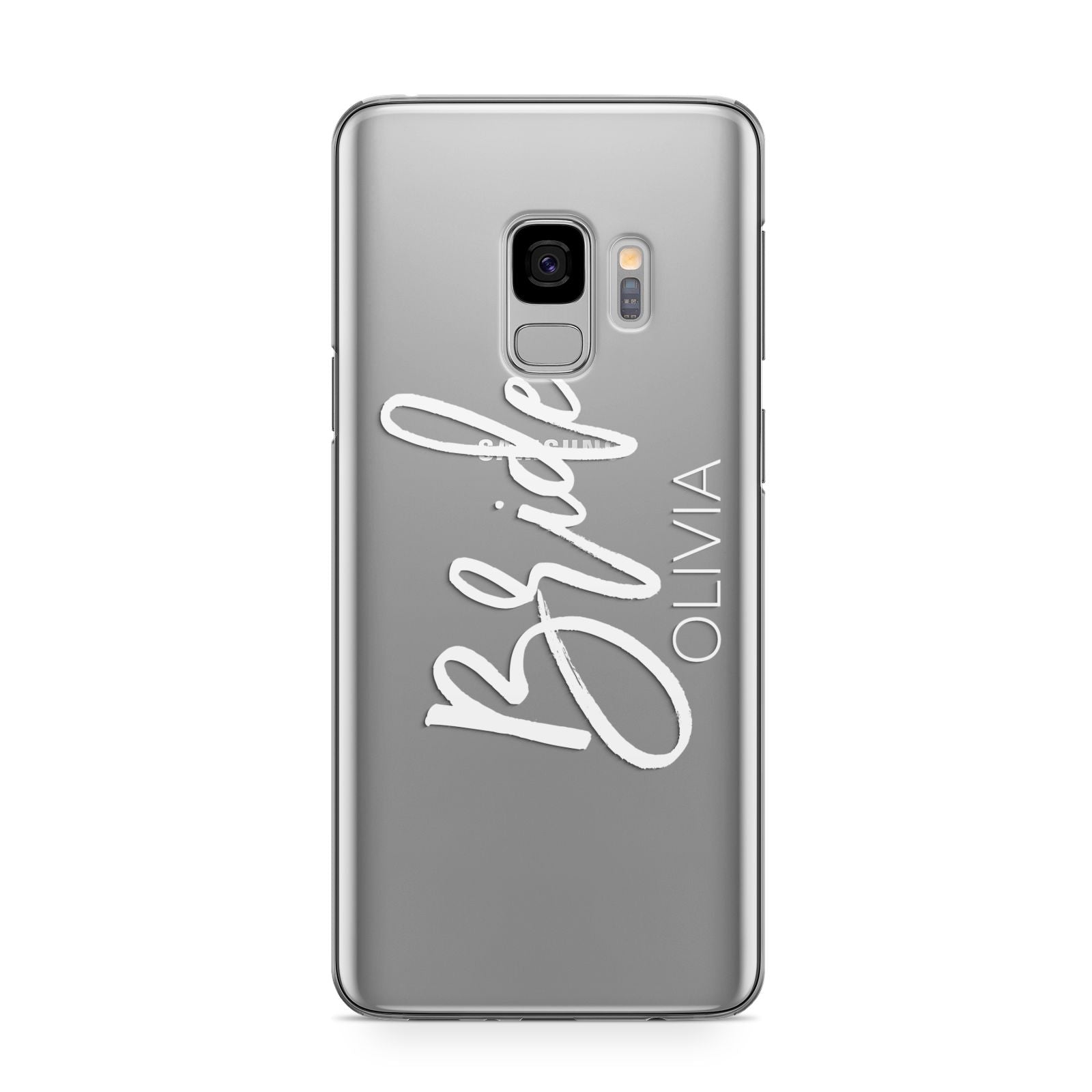 Personalised Bride Samsung Galaxy S9 Case