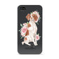 Personalised Brittany Dog Apple iPhone 4s Case