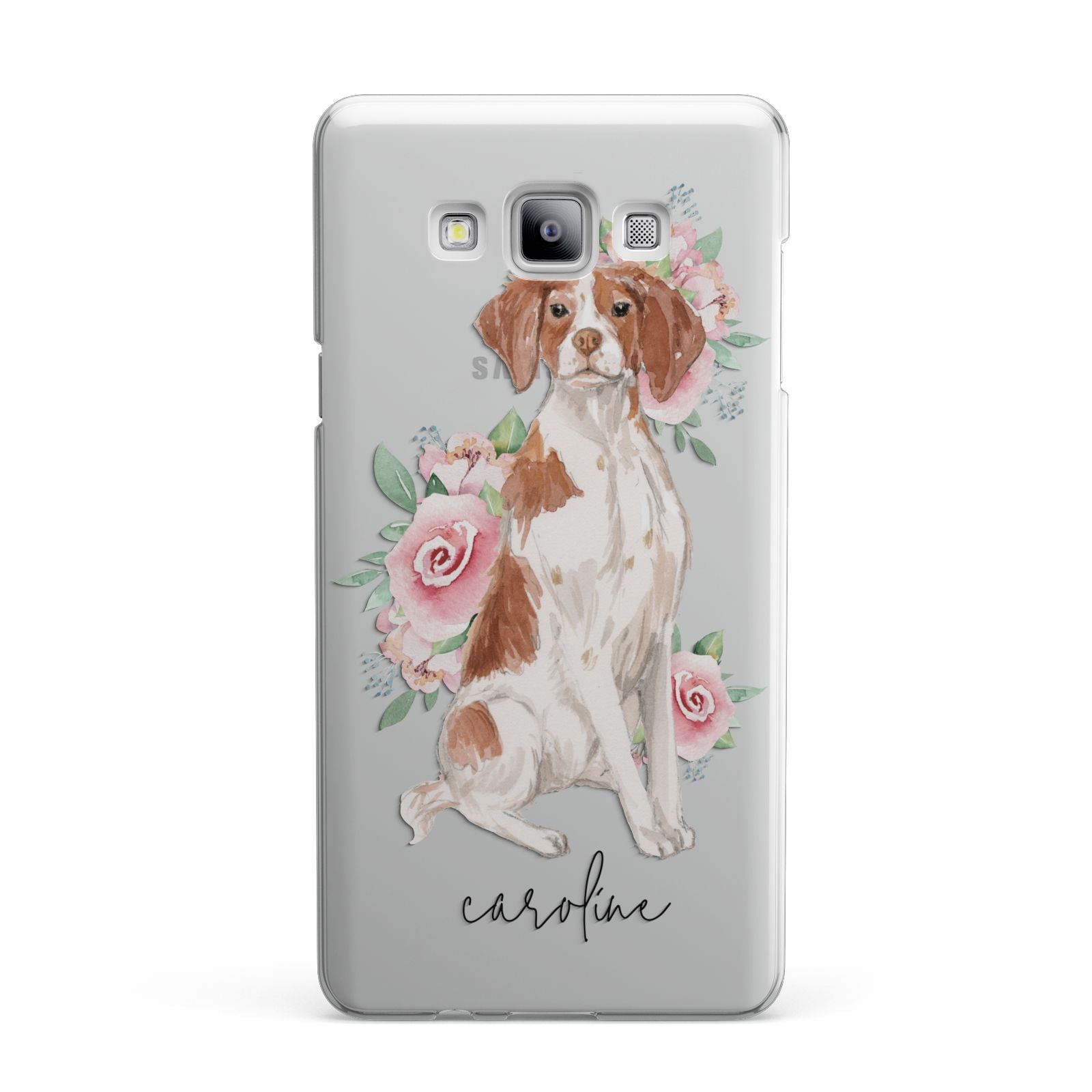 Personalised Brittany Dog Samsung Galaxy A7 2015 Case