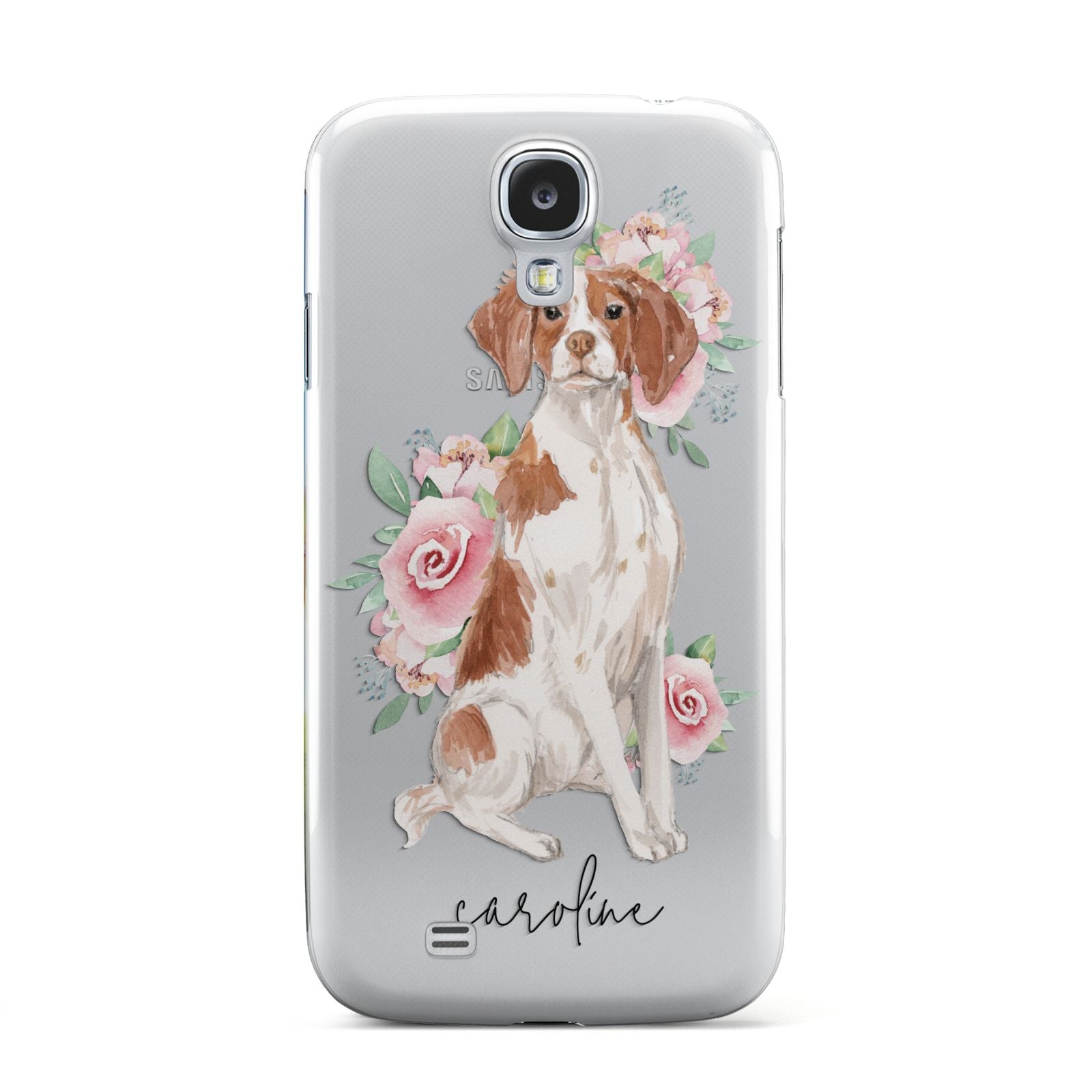 Personalised Brittany Dog Samsung Galaxy S4 Case