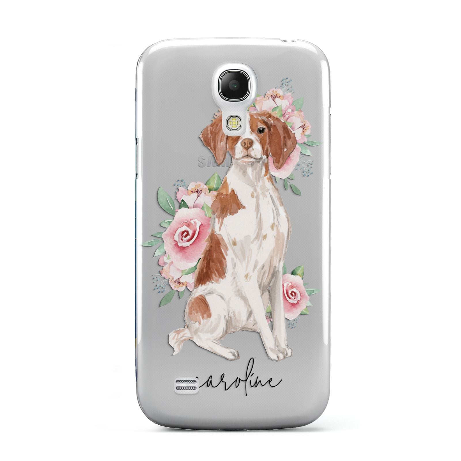 Personalised Brittany Dog Samsung Galaxy S4 Mini Case