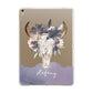 Personalised Bull s Head Apple iPad Gold Case