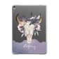 Personalised Bull s Head Apple iPad Grey Case