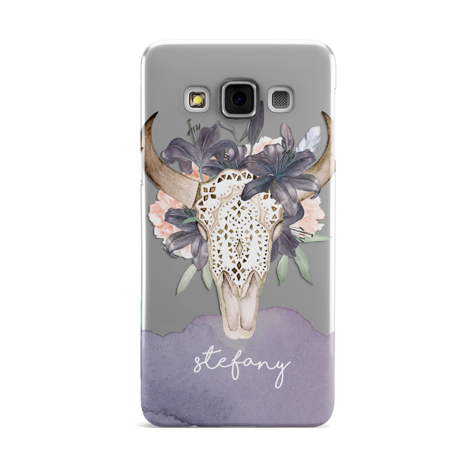Personalised Bull s Head Samsung Galaxy A3 Case