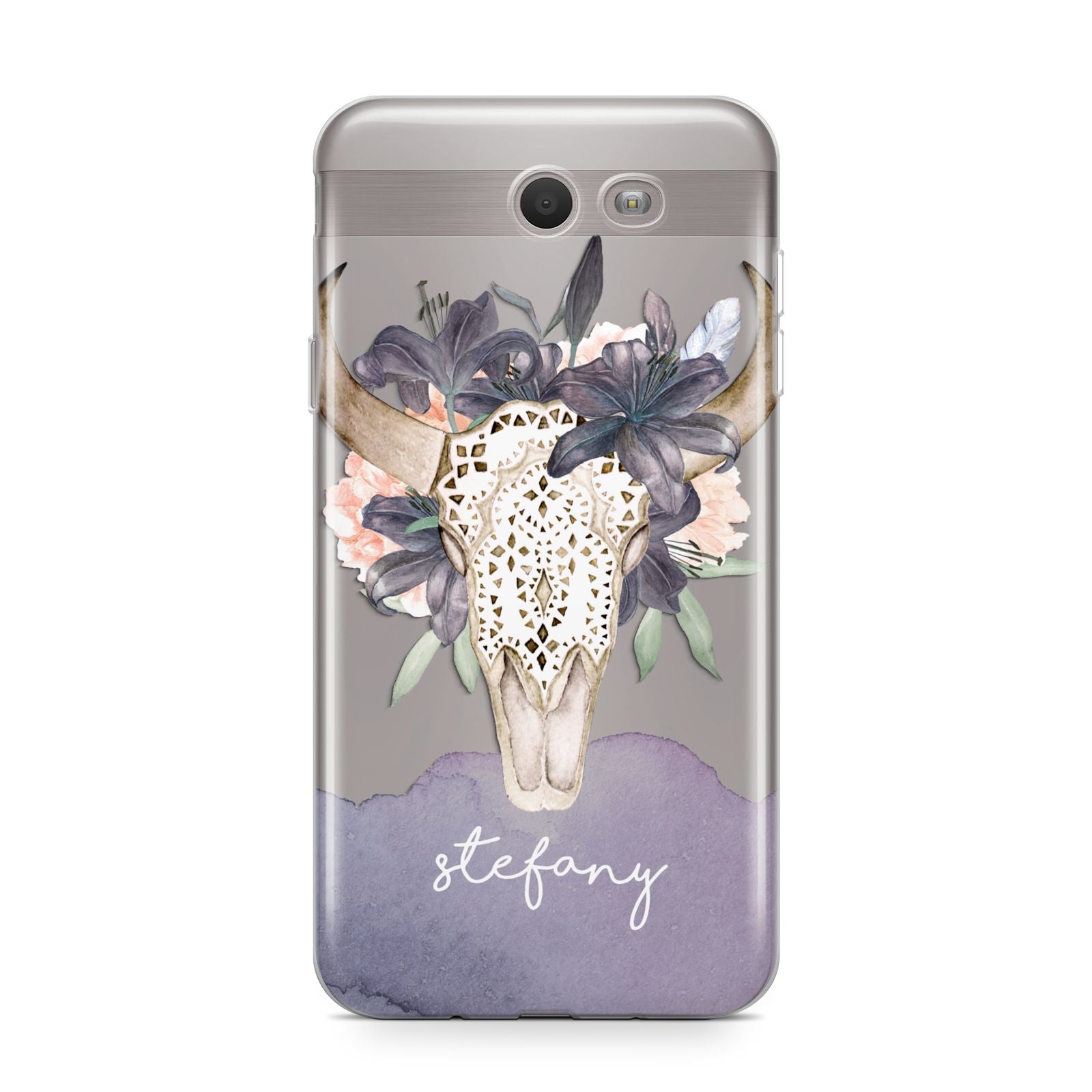 Personalised Bull s Head Samsung Galaxy J7 2017 Case