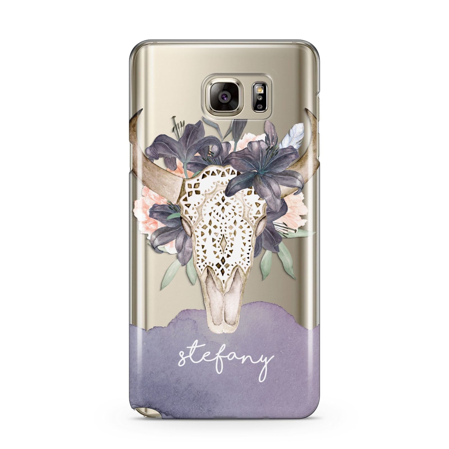 Personalised Bull s Head Samsung Galaxy Note 5 Case