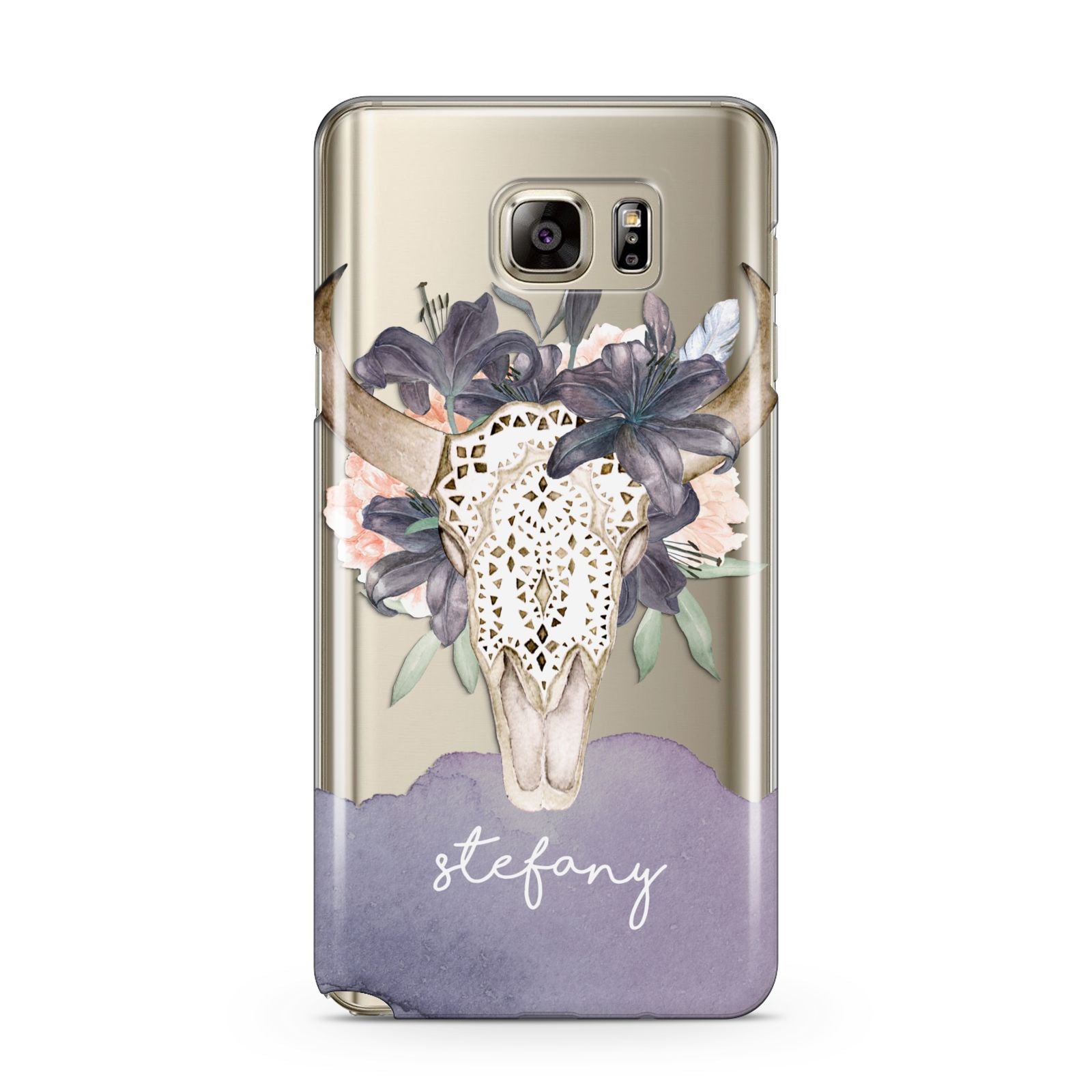 Personalised Bull s Head Samsung Galaxy Note 5 Case