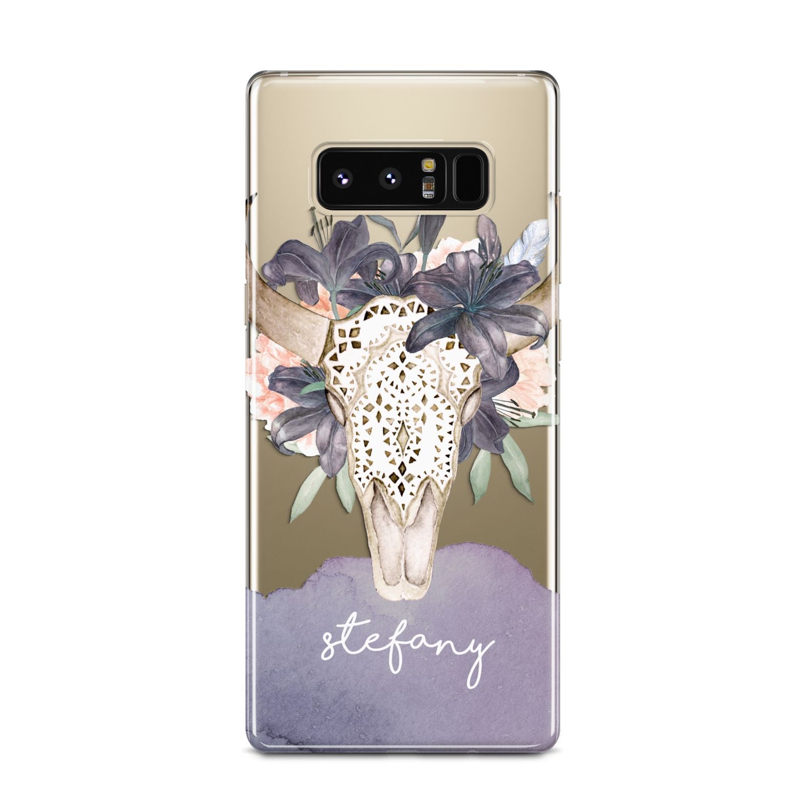 Personalised Bull s Head Samsung Galaxy Note 8 Case