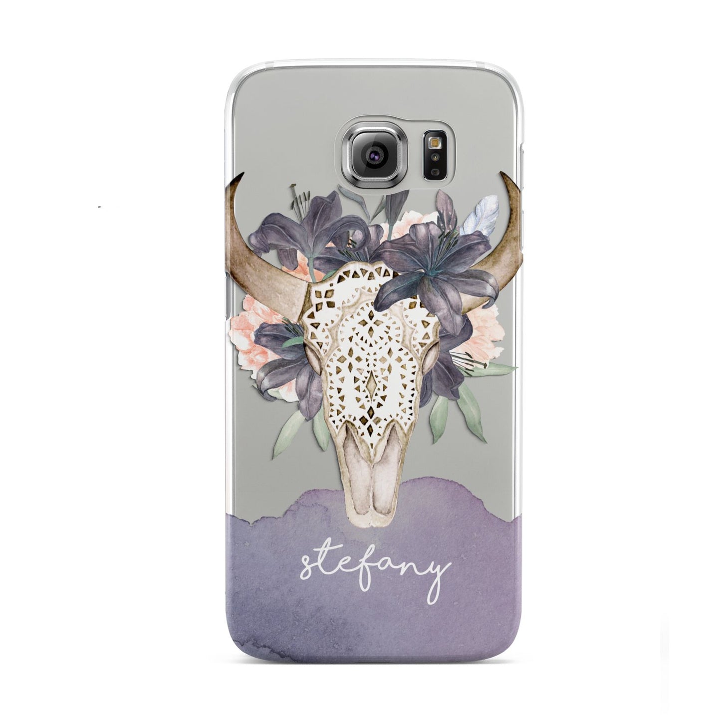 Personalised Bull s Head Samsung Galaxy S6 Case