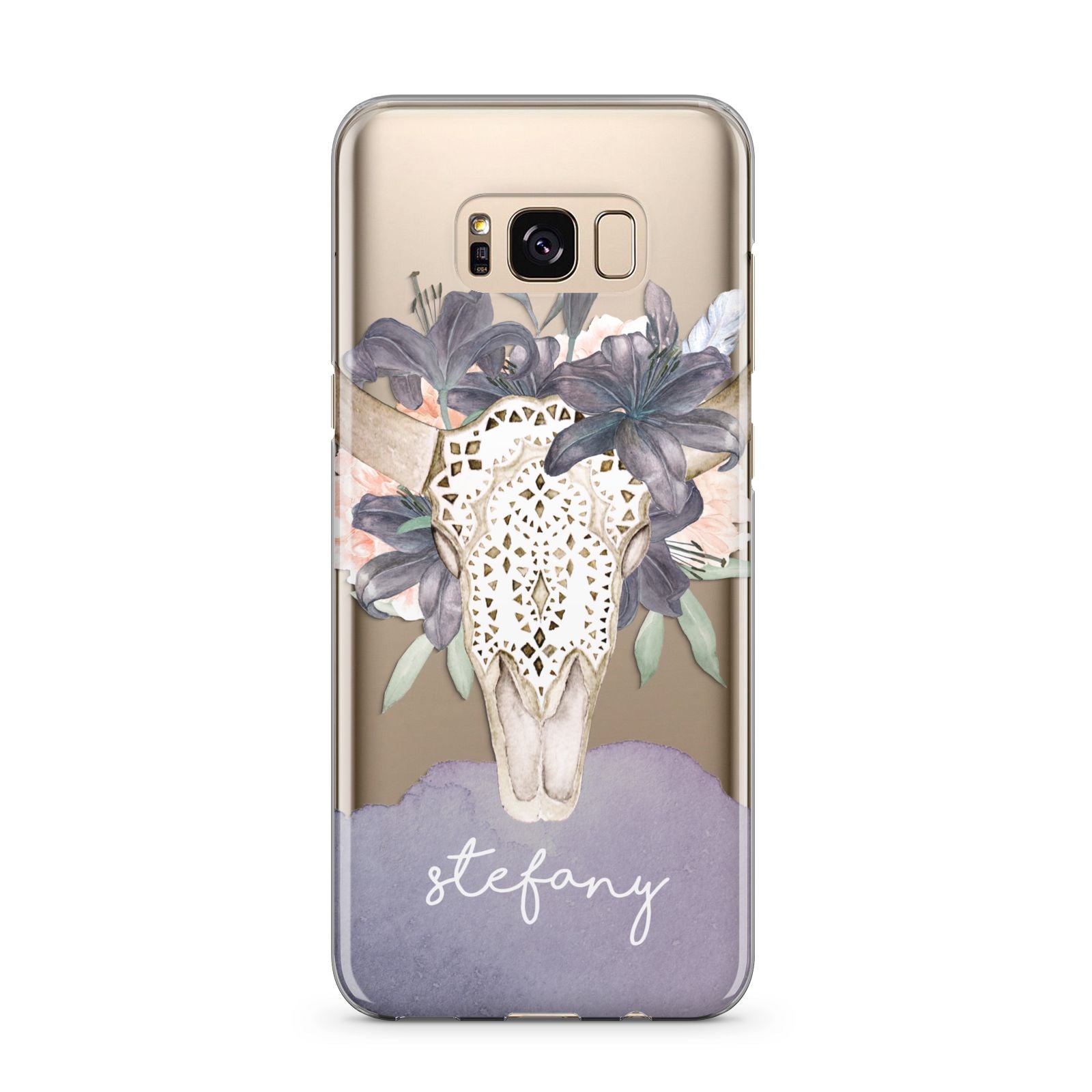 Personalised Bull s Head Samsung Galaxy S8 Plus Case