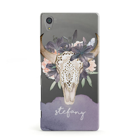 Personalised Bull s Head Sony Xperia Case