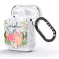 Personalised Bull s Skull AirPods Glitter Case Side Image