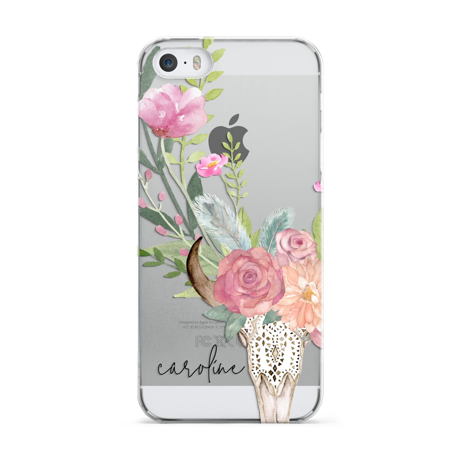 Personalised Bull s Skull Apple iPhone 5 Case
