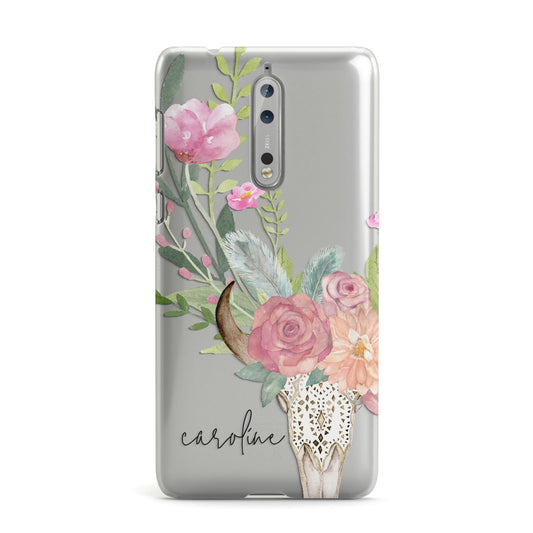 Personalised Bull s Skull Nokia Case