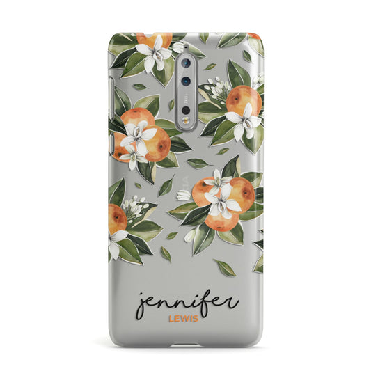 Personalised Bunch of Oranges Nokia Case