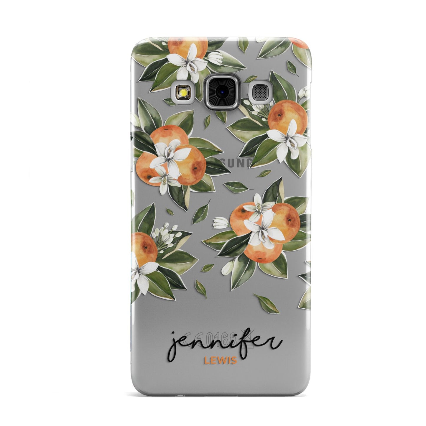 Personalised Bunch of Oranges Samsung Galaxy A3 Case