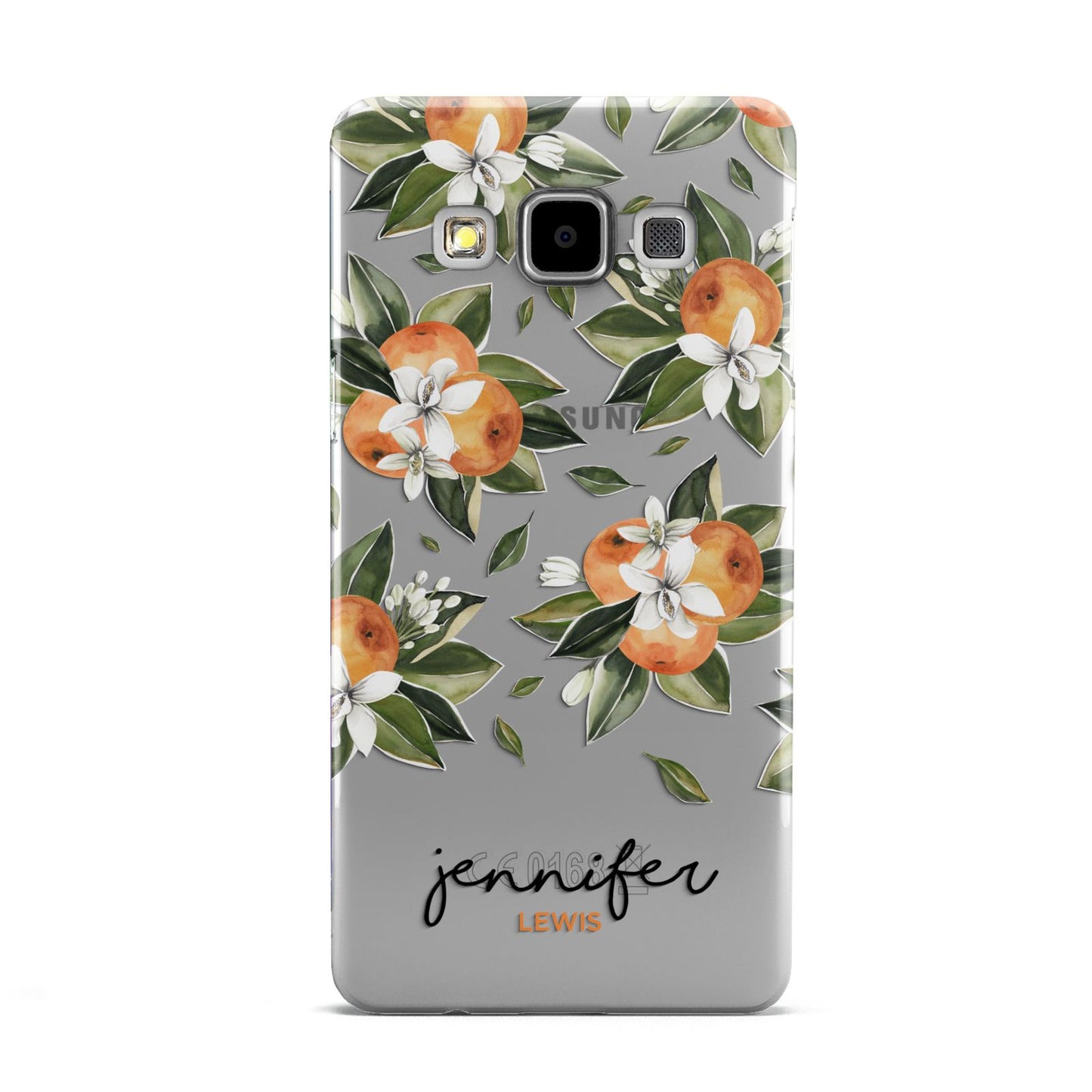 Personalised Bunch of Oranges Samsung Galaxy A5 Case